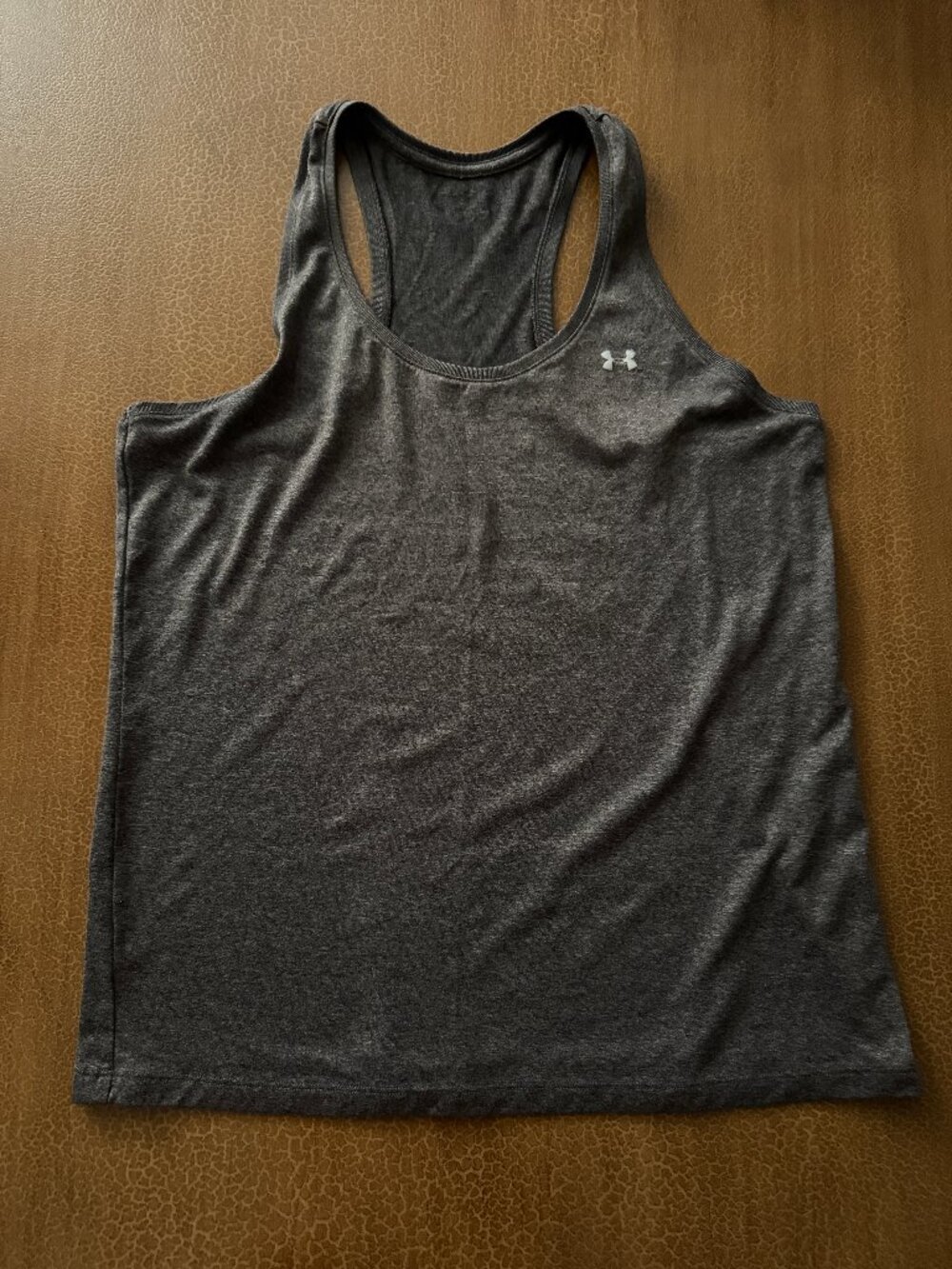Under Armor Dark Grey Tank Top - Size (Large ?)